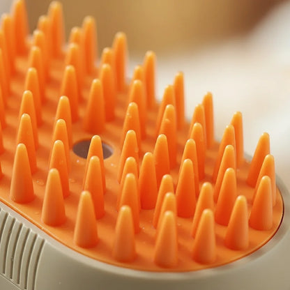 Pet Steam Brush – Gentle Grooming & Fur Removal