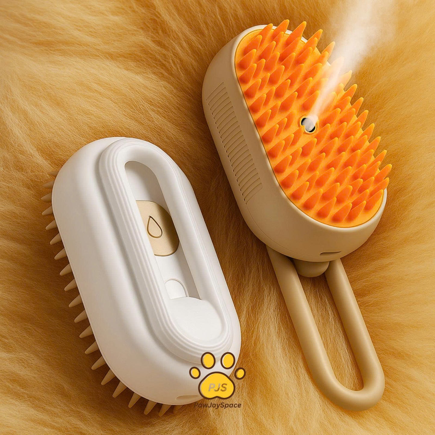 3-in-1 Pet Steam Grooming Brush – Smooth, Detangle & Reduce Shedding