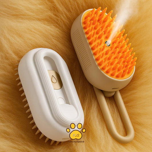 3-in-1 Pet Steam Grooming Brush – Smooth, Detangle & Reduce Shedding